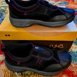 Ryka zip sneaker boot